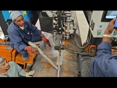 محدوده قطر 500 ~ 2500mm,5G قطب، تک قطب، قطب بالا استخر بسته جوش ماشین