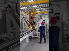 جوش قطب کامل | دستگاه جوش خاموش CNCS400/12000mm با منبع برق جوش لیزری