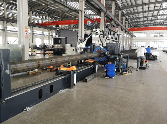 Good price ماشین جوشکاری روباتیک ماشین برش قاب درب CNC برای قطب بالا آنلاین