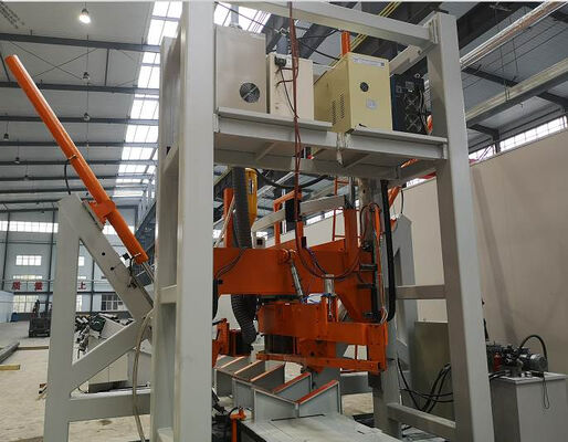 کیفیت  HM2500/12000 Shut Welding Machine For High Mast / Mono Pole / Communication Pole کارخانه