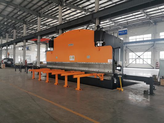 8200mm 45 Kw Cnc هیدرولیک ماشین فشار ترمز اتوماتیک فولاد کربن