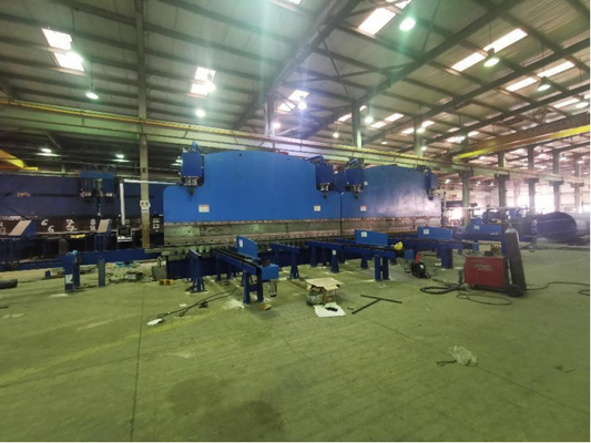 Good price 600T / 6500mm برقی هیدرولیک CNC ترمز فشار Tandem برای خم کردن صفحات فولادی آنلاین