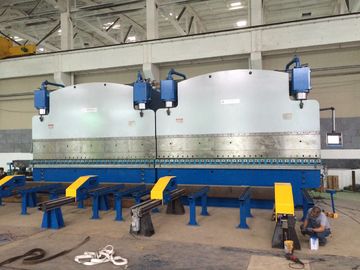 ترمز فشار هیدرولیک CNC مدل 2-WE67k-1200/6250 برای ساخت برج لوله ای و داربست بالا
