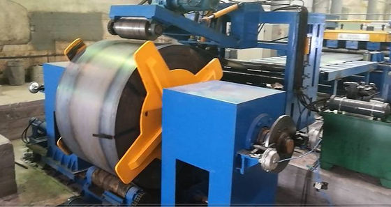 ماشین برش کویل فولادی 6 X 1600 ماشین برش اقتصادی به طول