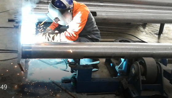 چرخش کننده ی جوشکاری صفحه ی پایه ی قطب سبک مدل R500