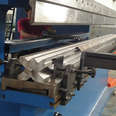 2×320T CNC Tandem Hydraulic Press Brake Machine با سیستم کنترل DA53T