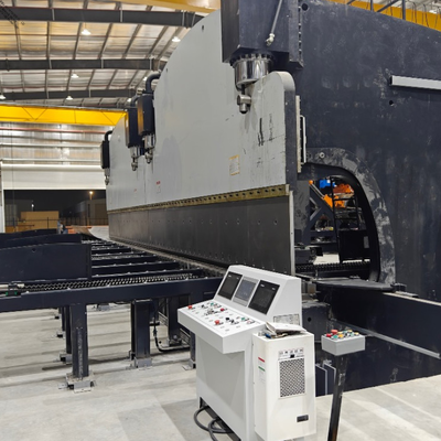 ترمز فشار هیدرولیک CNC مدل 2-WE67k-1200/6250 برای ساخت برج لوله ای و داربست بالا