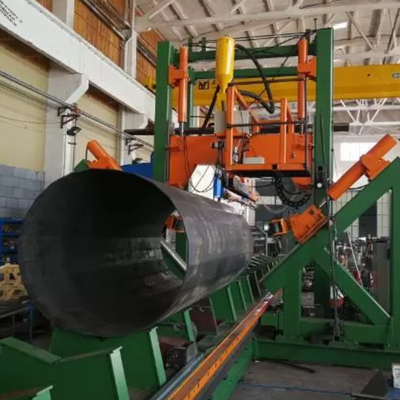 محدوده قطر 500 ~ 2500mm,5G قطب، تک قطب، قطب بالا استخر بسته جوش ماشین