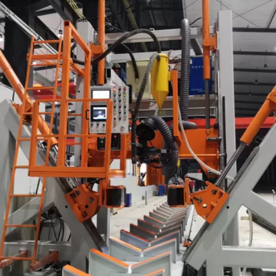 HM2500/14000 14 متر CNC اتوماتیک درز قطب نور بسته شدن دستگاه جوش حداکثر قطر 2500 میلی متر