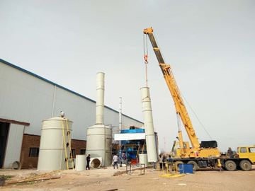 تجهیزات گالوانیزه گرم گودالی با مخزن روی 7.0x1.2x2.2m با سیستم حفاظت از محیط زیست