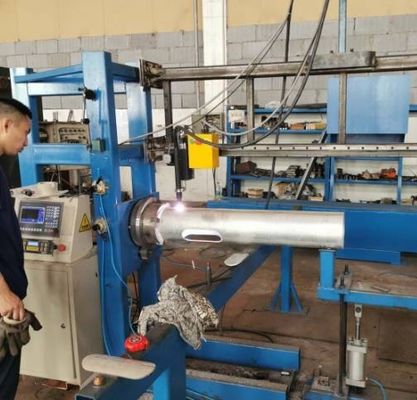 دستگاه جوش 120 میلی متری 260 میلی متری تیرک بتنی مخروطی ساخت