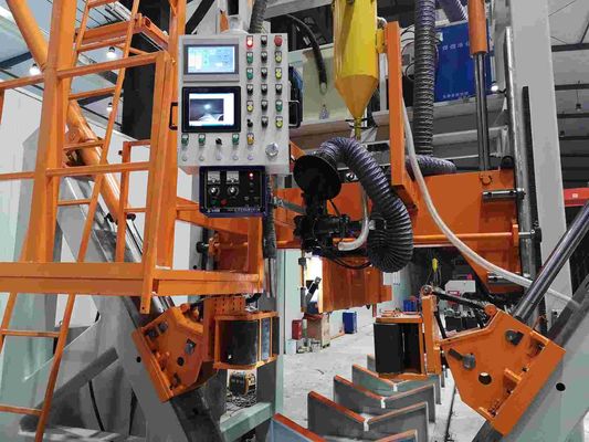 CNC 5G قطب بسته جوش ماشین HM800/14000 14m طول طراحی چند جهت