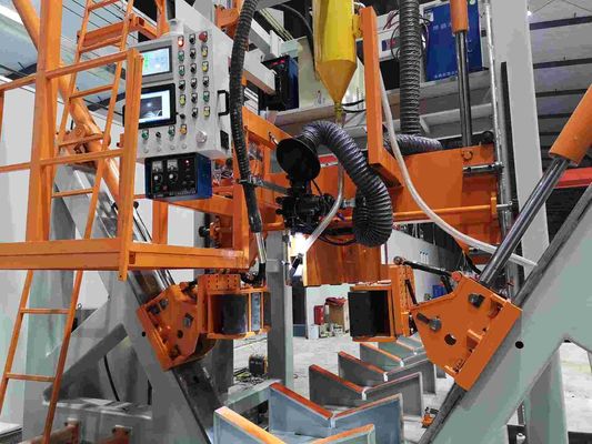 CNC 5G قطب بسته جوش ماشین HM800/14000 14m طول طراحی چند جهت
