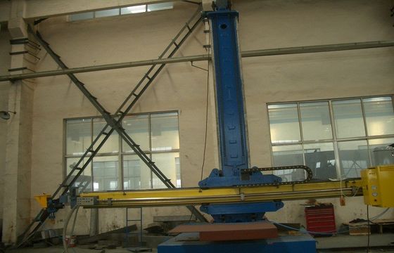 دستگاه جوش خودکار با ضربه بلندکن عمودی 4000 میلی متر و قطر قابل استفاده 700-4000 میلی متر برای جوش لوله های آب بزرگ